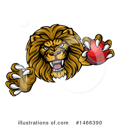 Royalty-Free (RF) Lion Clipart Illustration by AtStockIllustration - Stock Sample #1466390