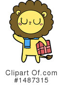 Lion Clipart #1487315 by lineartestpilot