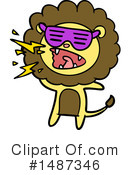 Lion Clipart #1487346 by lineartestpilot