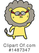 Lion Clipart #1487347 by lineartestpilot