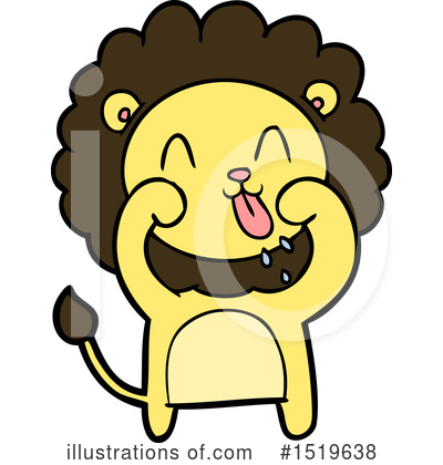 Royalty-Free (RF) Lion Clipart Illustration by lineartestpilot - Stock Sample #1519638