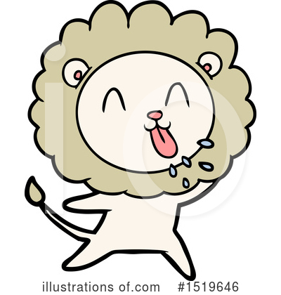 Royalty-Free (RF) Lion Clipart Illustration by lineartestpilot - Stock Sample #1519646