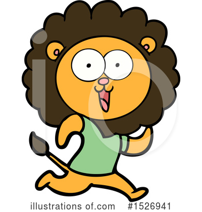 Royalty-Free (RF) Lion Clipart Illustration by lineartestpilot - Stock Sample #1526941