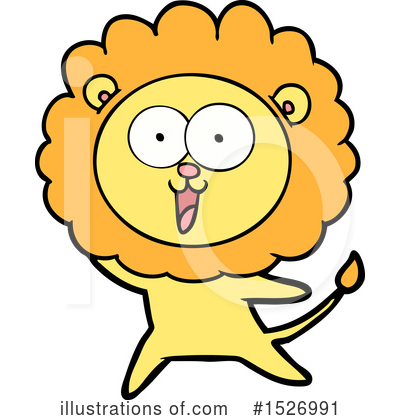 Royalty-Free (RF) Lion Clipart Illustration by lineartestpilot - Stock Sample #1526991