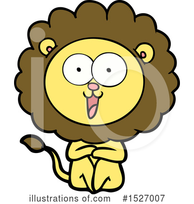 Royalty-Free (RF) Lion Clipart Illustration by lineartestpilot - Stock Sample #1527007