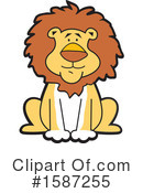 Lion Clipart #1587255 by Johnny Sajem