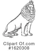 Lion Clipart #1620308 by patrimonio