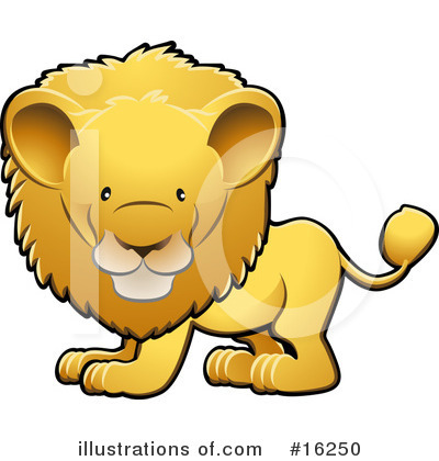 Lion Clipart #16250 by AtStockIllustration