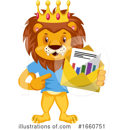 Royalty-Free (RF) Lion Clipart Illustration by Morphart Creations - Stock Sample #1660751