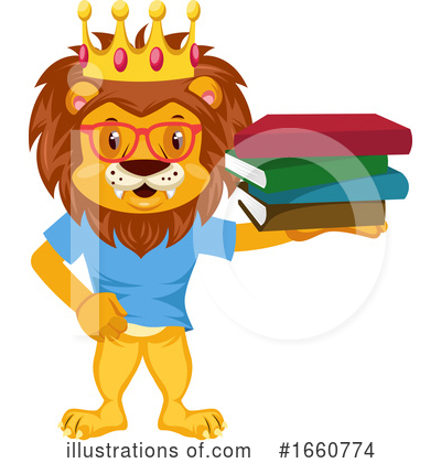 Royalty-Free (RF) Lion Clipart Illustration by Morphart Creations - Stock Sample #1660774