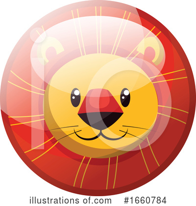 Royalty-Free (RF) Lion Clipart Illustration by Morphart Creations - Stock Sample #1660784