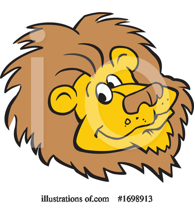 Royalty-Free (RF) Lion Clipart Illustration by Johnny Sajem - Stock Sample #1698913