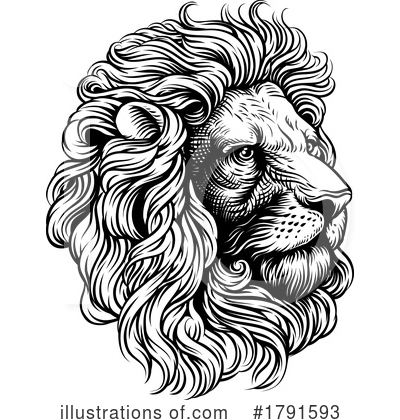 Lion Clipart #1791593 by AtStockIllustration