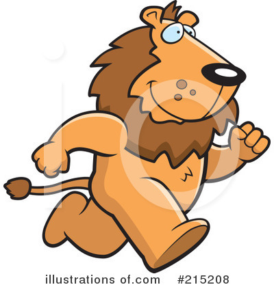 Royalty-Free (RF) Lion Clipart Illustration by Cory Thoman - Stock Sample #215208