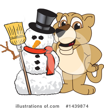 Royalty-Free (RF) Lion Cub Mascot Clipart Illustration by Mascot Junction - Stock Sample #1439874