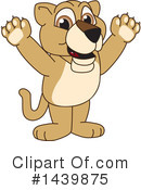 Lion Cub Mascot Clipart #1439875 by Mascot Junction
