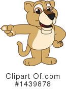 Lion Cub Mascot Clipart #1439878 by Mascot Junction