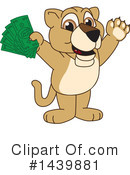 Lion Cub Mascot Clipart #1439881 by Mascot Junction