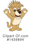 Lion Cub Mascot Clipart #1439894 by Mascot Junction
