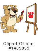 Lion Cub Mascot Clipart #1439895 by Mascot Junction