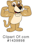 Lion Cub Mascot Clipart #1439898 by Mascot Junction