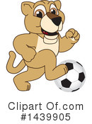 Lion Cub Mascot Clipart #1439905 by Mascot Junction