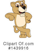 Lion Cub Mascot Clipart #1439916 by Mascot Junction