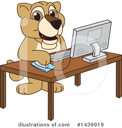 Lion Cub Mascot Clipart #1439919 by Toons4Biz