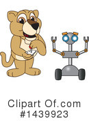 Lion Cub Mascot Clipart #1439923 by Mascot Junction