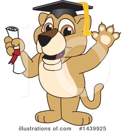 Lion School Mascot Clipart #1439925 by Toons4Biz
