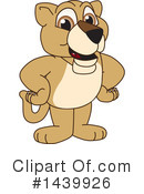 Lion Cub Mascot Clipart #1439926 by Mascot Junction