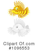 Lion Fish Clipart #1096553 by Alex Bannykh