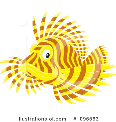 Lionfish Clipart #1096563 by Alex Bannykh