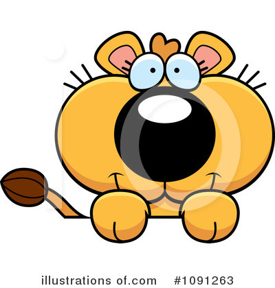 Royalty-Free (RF) Lioness Clipart Illustration by Cory Thoman - Stock Sample #1091263