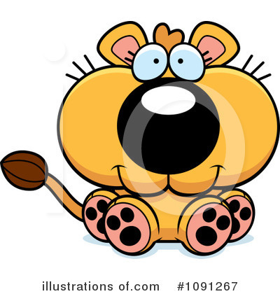 Royalty-Free (RF) Lioness Clipart Illustration by Cory Thoman - Stock Sample #1091267