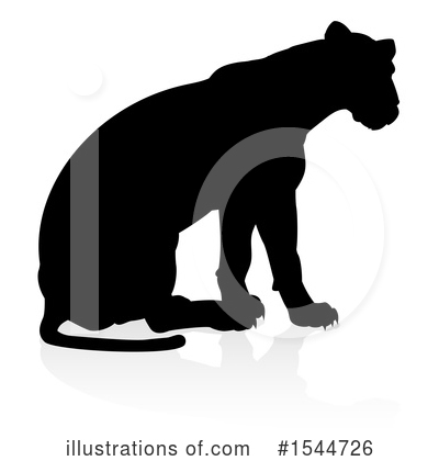 Lioness Clipart #1544726 by AtStockIllustration