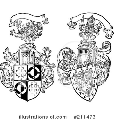 Heraldry Clipart #211473 by BestVector