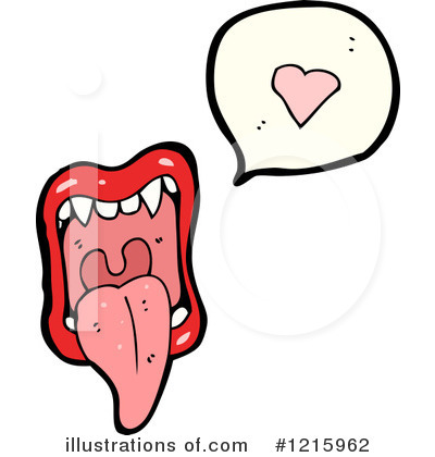 Royalty-Free (RF) Lips Clipart Illustration by lineartestpilot - Stock Sample #1215962