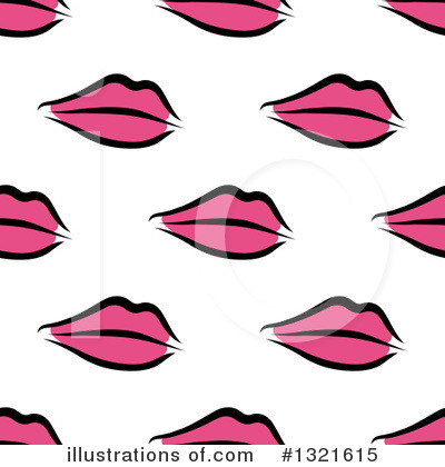 Royalty-Free (RF) Lips Clipart Illustration by Vector Tradition SM - Stock Sample #1321615
