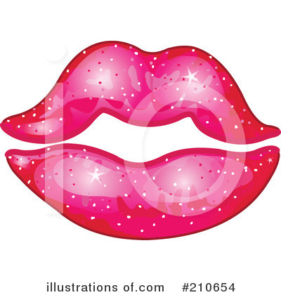 Royalty-Free (RF) Lips Clipart Illustration by yayayoyo - Stock Sample #210654