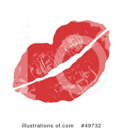 Lipstick Kiss Clipart #49732 by Arena Creative
