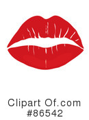 Lipstick Kiss Clipart #86542 by Pams Clipart