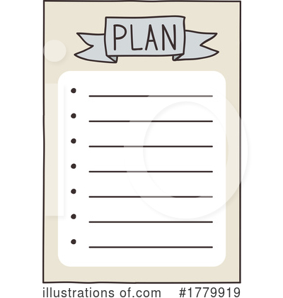 To Do List Clipart #1779919 by Vector Tradition SM