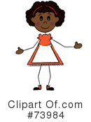 Little Girl Clipart #73984 by Pams Clipart