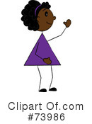 Little Girl Clipart #73986 by Pams Clipart