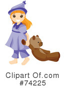 Little Girl Clipart #74225 by BNP Design Studio