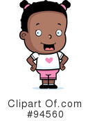 Little Girl Clipart #94560 by Cory Thoman