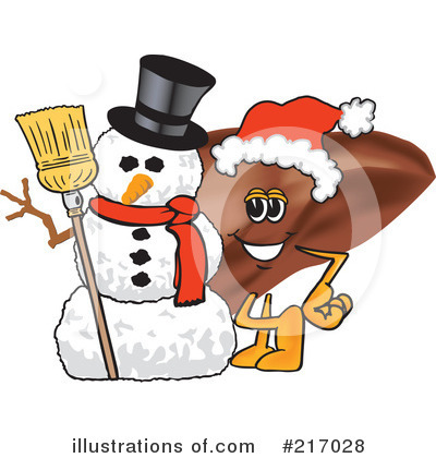 Royalty-Free (RF) Liver Mascot Clipart Illustration by Mascot Junction - Stock Sample #217028
