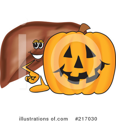 Liver Mascot Clipart #217030 by Toons4Biz
