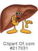 Liver Mascot Clipart #217031 by Mascot Junction